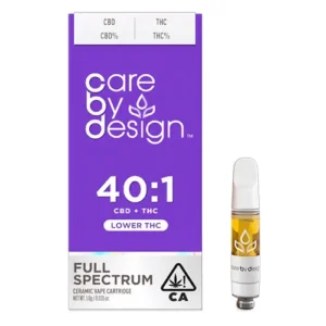 40:1 CBD:THC 1g Vape Cartridge